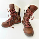 Merrell Womens 5 Astoria Apres Brown Ski Winter Boots Polartec Photo 2