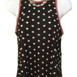 ZARA W&B Collection Black & White Polka Dot Tank Photo 0