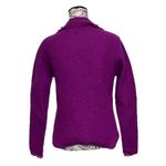 Karen Scott Vintage  Women’s Wool Coatigan Blazer Pink Purple Button Up Medium Photo 4