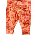 Athleta Elation Printed Capri Tight, Tahiti Island Coral SIZE 3X NWT Photo 1
