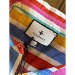 Rainbow Sandals Tuckernuck Callahan Dress XS Rainbow Stripe Mini Dress size Cotton Linen Blend Photo 8