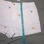 Ralph Lauren NWT Polo  Floral Embroided Shorts W12 White Photo 4
