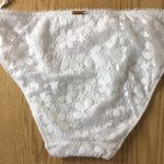 Victoria's Secret New Victoria’s Secret Vintage Crocheted Bikini Swimsuit Bottoms White Medium Photo 6