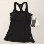 Head NEW Black Workout Tank Top with Shelf Bra Photo 0