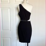 Likely NWT  Portia Studded One-Shoulder Cutout Cocktail Dress Photo 4