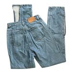 Missguided  High Rise straight Leg Jeans With Hem Slits Photo 7