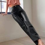 Wilfred The Melina Pant Faux Leather Straight Leg Pants 4 in Black Photo 0