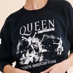 Daydreamer Free People X Queen South American Tour Crew in Black Combo sz M NWOT Photo 2