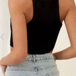 Isabelle's Cabinet Elevated Black Ribbed Top  Photo 3