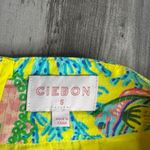 Vibrant Yellow High Waist Women's Shorts Photo 1