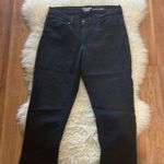 Denizen from Levi's Denizen from Levi’s Modern Cropped Black Jeans Sz 30 Cotton Stretchy Midrise Photo 0