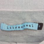 NWT Lily McNeal Short Sleeve Cashmere Blend Henley Top Pink Photo 8