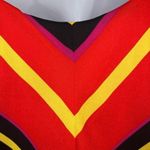 EXPRESS ‎ Flirty Rainbow  Chevron Print Slip Mini Dress Lined NWT $60 Size XS Photo 6