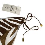 Michael Kors new âď¸ď¸ Animal Print Side Tie Bikini Bottom âď¸ď¸ Gold MK Hardware âď¸ Photo 12