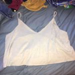 Forever 21 Grey Velvet Crop Top  Photo 0