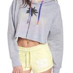 Ivy Park  Festival Palm Tree Cropped Graphic Hoodie Sweatshirt XS Photo 7