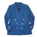 J.Crew NWT Brynn Blazer in Aqua Blue Herringbone English Wool Jacket 2 Photo 0