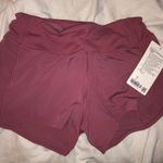 Lululemon RARE Pink Speed Up 4” Shorts Photo 0