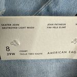American Eagle  super high waist skater jeans 4066 size 8 short Photo 6