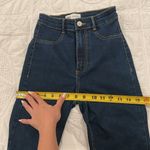 ZARA  women size USA 02 high waisted dark blue jeans high waist skinny NWOT Photo 7