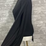 Lulus Friday Feeling Black Long Sleeve Bodysuit Photo 5