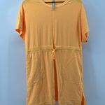 Athleta Women XXS Cross Current Cover Up Dress Acapulco Orange Swim Summer Light Photo 0