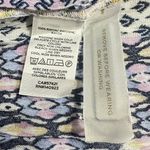 Loft  Mini Dress Women's XL Multicolor Swing Tiered Half Sleeve Split V-Neck Photo 6