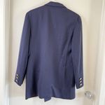 Preston & York VTG Preston York 100% Wool Women Navy  Double Breast Blazer Gold Button USA Made Photo 1