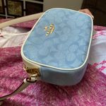 Coach Authentic Signature canvas/ smooth leather top zip Crossbody Photo 9