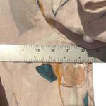 Rachel Zoe  100% Linen Shirt XL Dress Cover Up‎ Pink Floral Button Down ResortEUC Photo 6