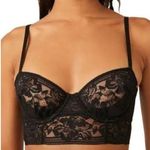 Free People Sorento Demi Longline Bra Black Size 32DD Photo 1