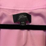 J.Crew J6919 Womens Pink Cuffed Short Sleeve Crepe Satin Wrap Dress Size XXL NWT Photo 3