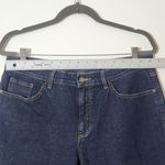 D&Co Women's Dark Wash Denim Bermuda Shorts Size 14 Blue Photo 3