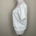 Vintage White Lace Embellished Sweater Cottage Coastal Sz Medium? Photo 2