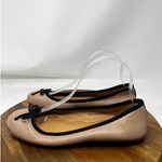 J. Crew Flats Womens Light Pink Ballerina Shoes with Bow Size 7.5 Photo 1