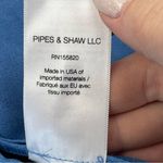 Veronica Beard  Rome Asymmetrical Midi Tunic Top French Blue Size 4 TOP‎ ONLY NEW Photo 5