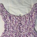 Isabelle's Cabinet Floral Purple Dress Photo 1