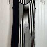 Carmen Marc Valvo Dress Womens Knit Sweater Sheath Sleeveless Modern Size S Photo 0