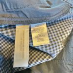 Loft NWOT -  - Women’s Blue & Black Gingham Plaid Capri Pants - Size 12 Petite Photo 9