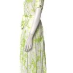 ALLSAINTS Roisin Riyaz Floral Print Midi Length Shirt Dress Size 4 Photo 2