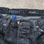 Arizona Jean Company Black Ripped Jean Shorts Photo 2
