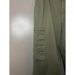 Paige  Pants Women's Large Green Cargo Trouser Utility Pockets Wide Leg Waist 32" Photo 3