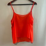 HD in Paris  Vibrant Orange Lace Blouse Photo 6