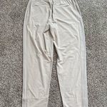 Athleta light beige / cream slim wind pants size 2 Photo 3