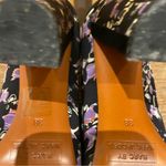 Marc by Marc Jacobs  Suede Toe Tip With Printed Fabric Retro Style Shoes Size 8 Photo 4