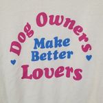 Wildfox ππ Dog Owners Make Better Lovers Baggy Beach Jumper Sweatshirt M Photo 10