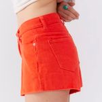 BDG corduroy fringe red/rouge shorts size 32 Photo 9