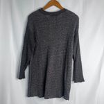 Fenini Gray Lagenlook Long Sleeve Vintage Two Tone Made in USA Top MD Size M Photo 1