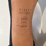 Stuart Weitzman The Nudist Black Goosebump Leather Strappy Sandals Size 6.5 Photo 12