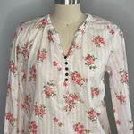BeachLunchLounge Lyzza Floral Print Top- Size Small Photo 5